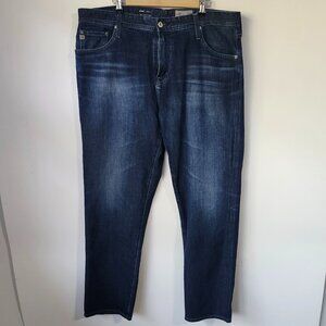 AG Adriano Goldschmied Owens Athletic Fit Jeans Dark Wash 40x32